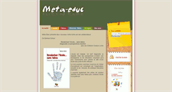 Desktop Screenshot of meta-educ.be